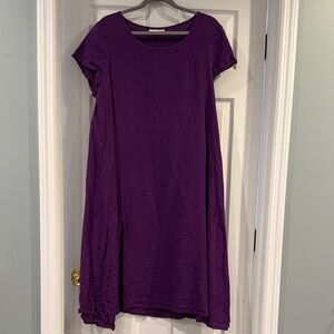 bryn Walker Vibrant Purple Dress